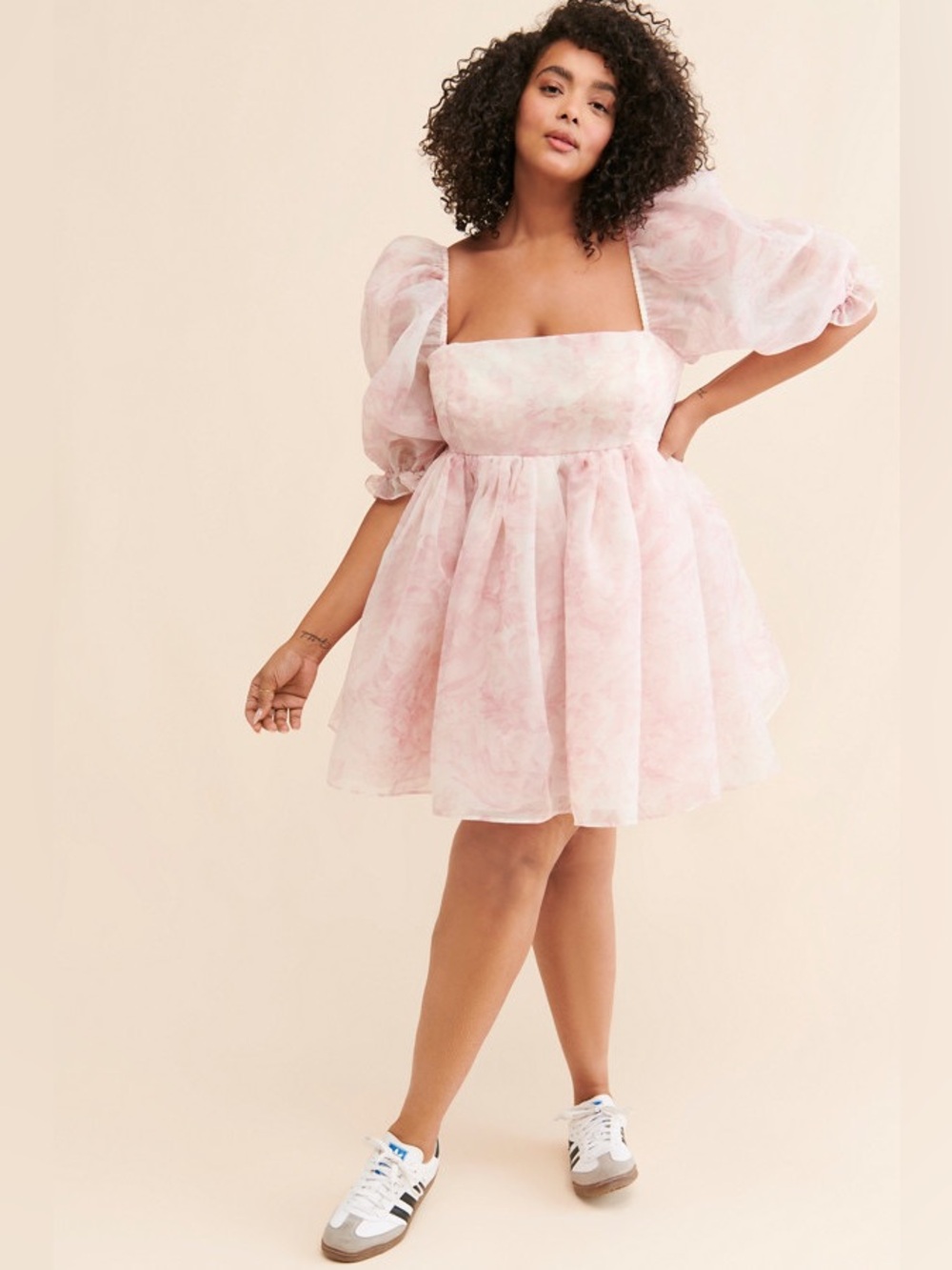 Selkie Puff Organza Dress, NWOT, Size 3X